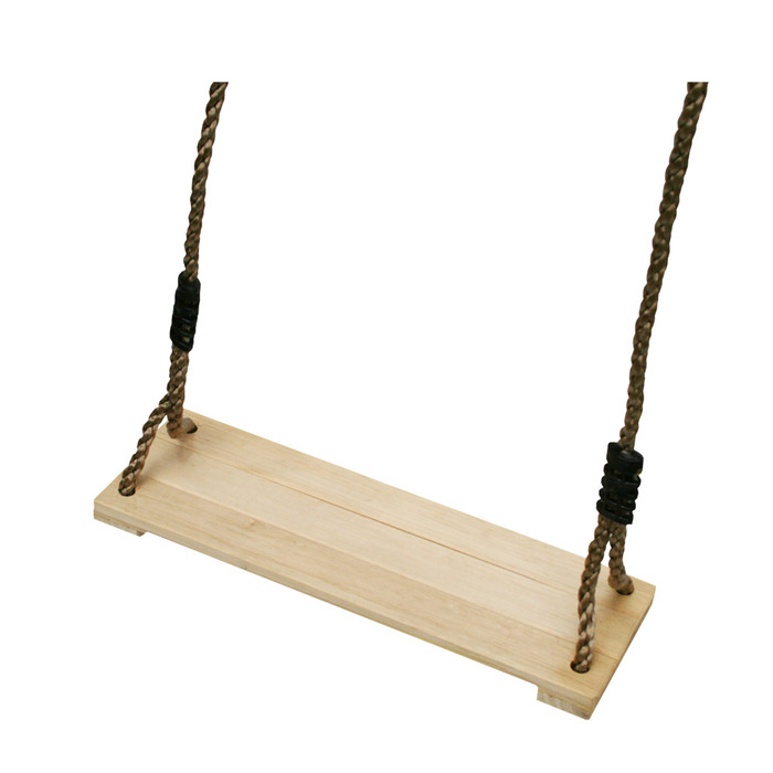 Gyngesæde træ m/reb 40 cm - Nordic play